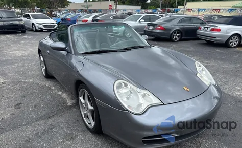 2003 Porsche 911 Carrera 2 z USA, uszkodzony, nr VIN WP0CA29903S651323